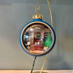 90s Vintage Hallmark Keepsake Our First Christmas Together Magic Ornament